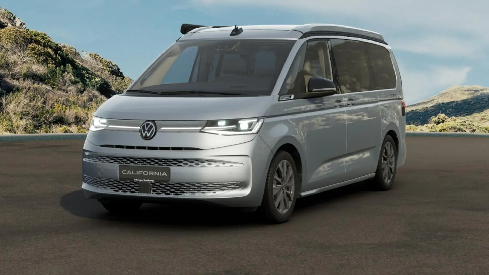 Volkswagen T6 California Ocean 2.0 TDI NAVI+SITZHZ+ACC+PDC Klima Navi Silber - 2