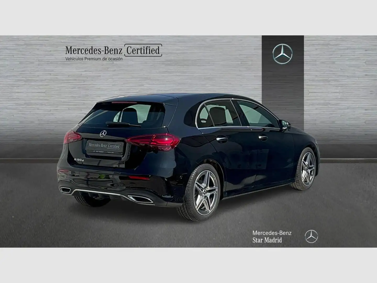 Mercedes-Benz A 180 180CDI Aut. Negro - 2