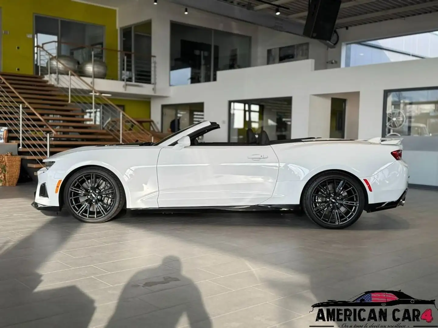Chevrolet Camaro Zl1 Cabriolet 6.2 V8 - Magnetic Ride Blanc - 2
