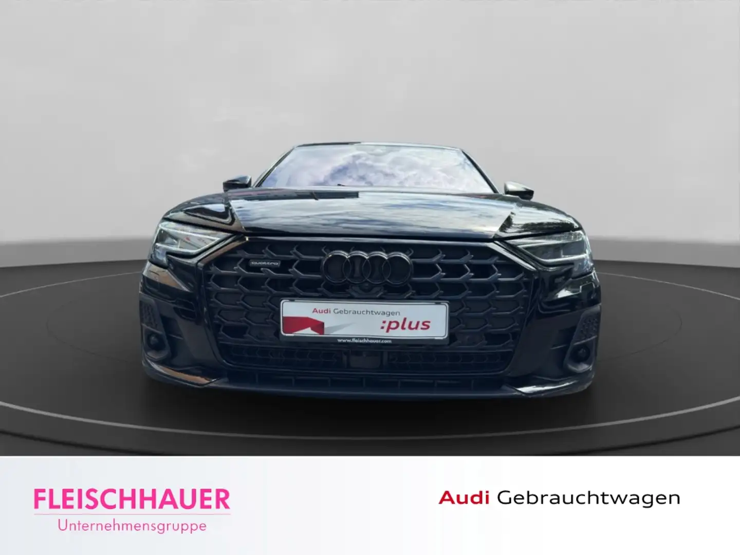 Audi A8 50 TDI quattro MATRIX+PANO+ACC+HUD+360°RFK+B&O+LUF Schwarz - 2