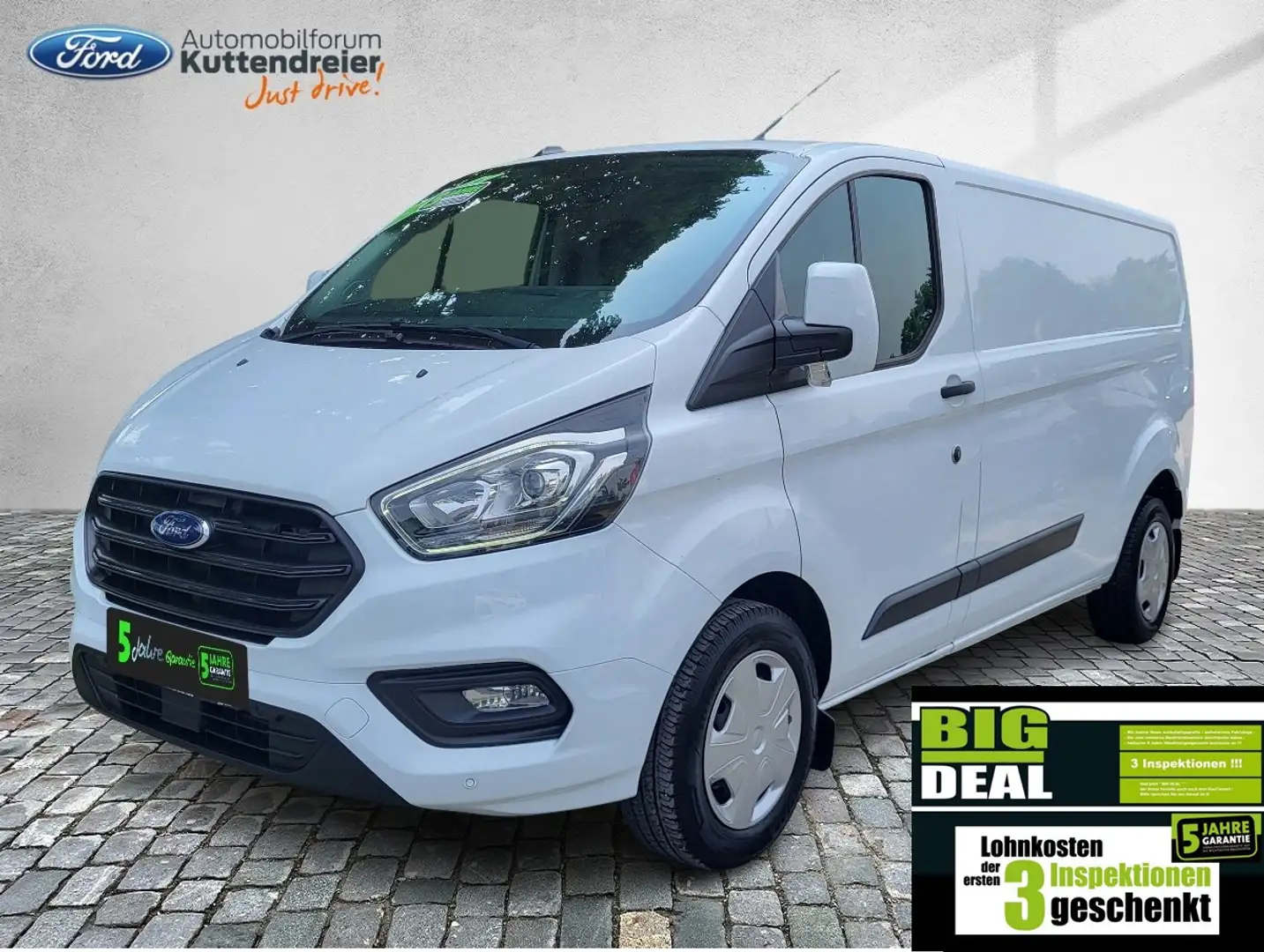 Ford Transit Custom Kasten L2 Trend AHK Klima Bluet. Alb - 1