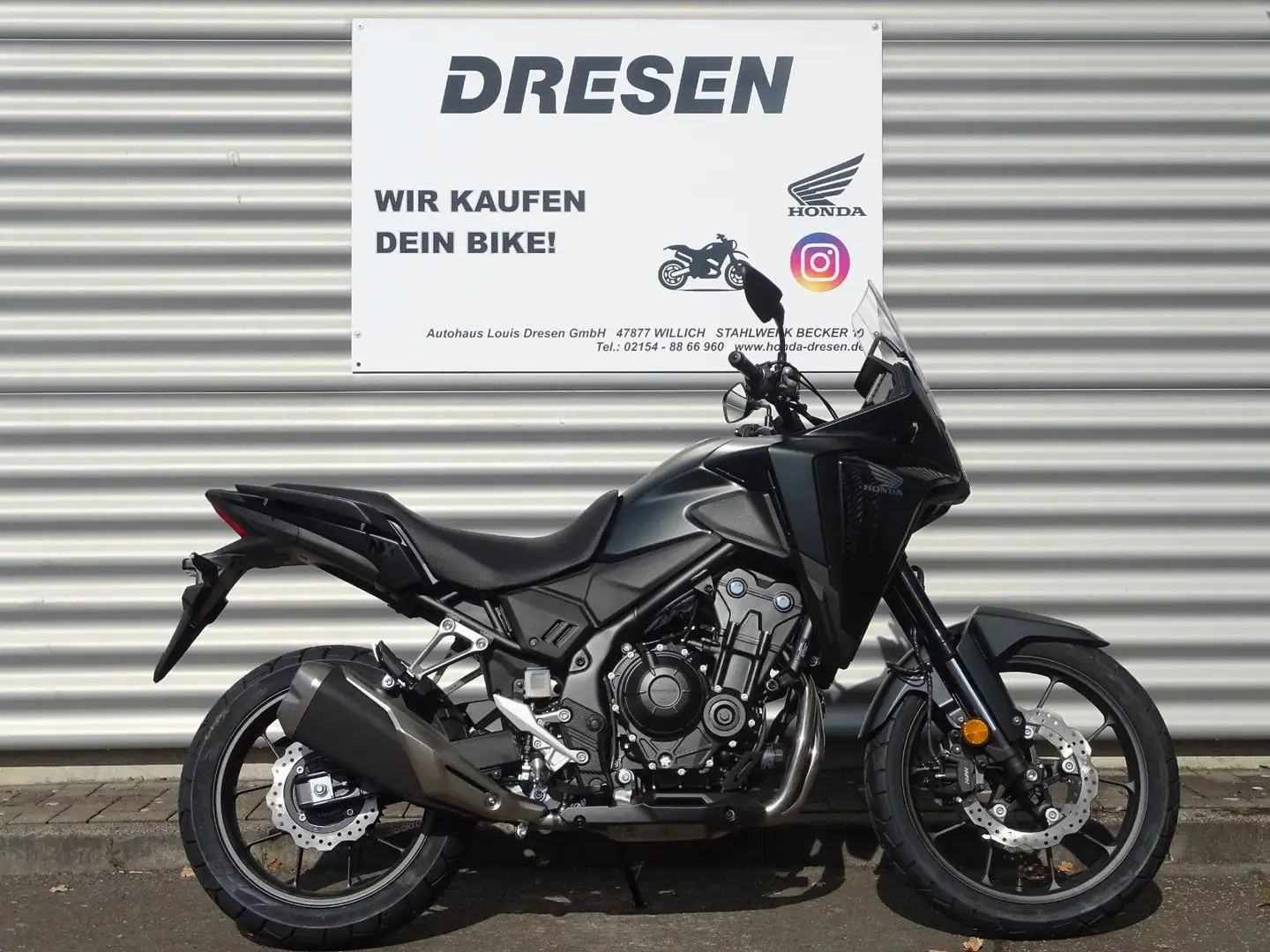 Honda NX 500 ABS *  Neu * 0km * 6 Jahre Garantie * Nero - 1