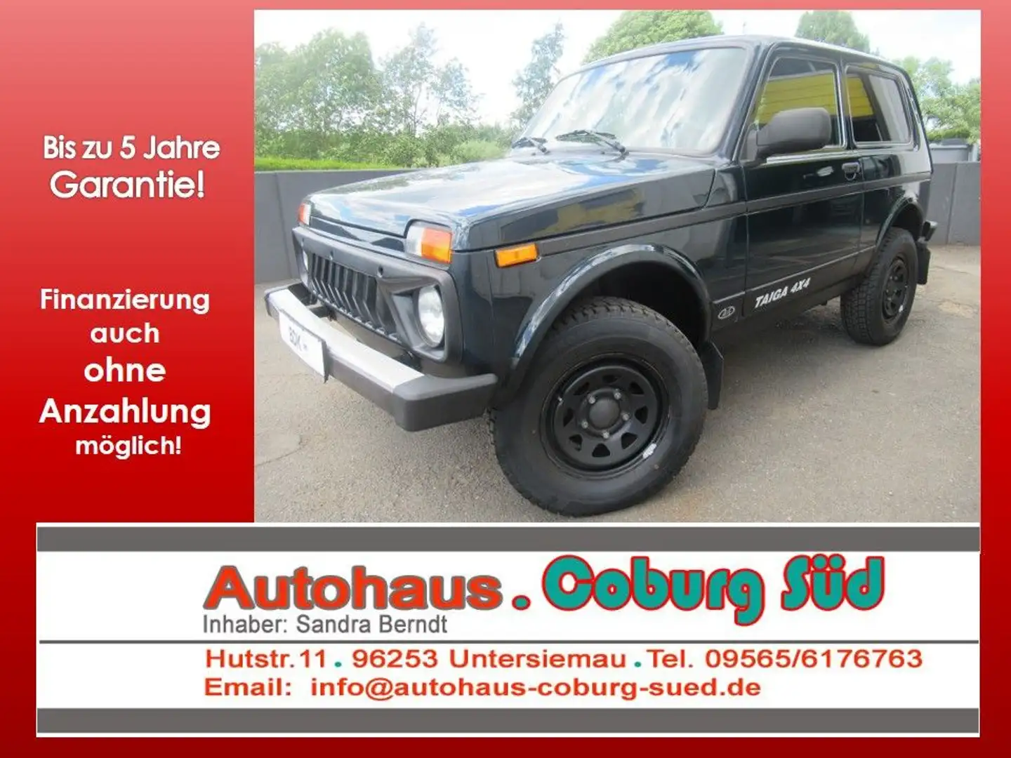 Lada Niva TAIGA 4x4 AHK RADIO DOTZ 1.HAND Grün - 1