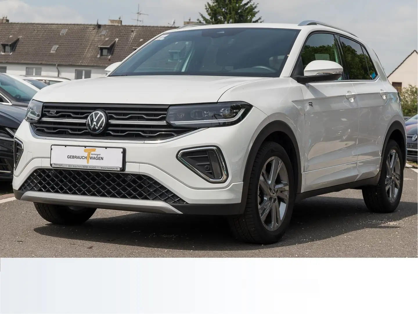 Volkswagen T-Cross 1.5 TSI DSG R-LINE AHK KAMERA NAVI SITZH Wit - 2