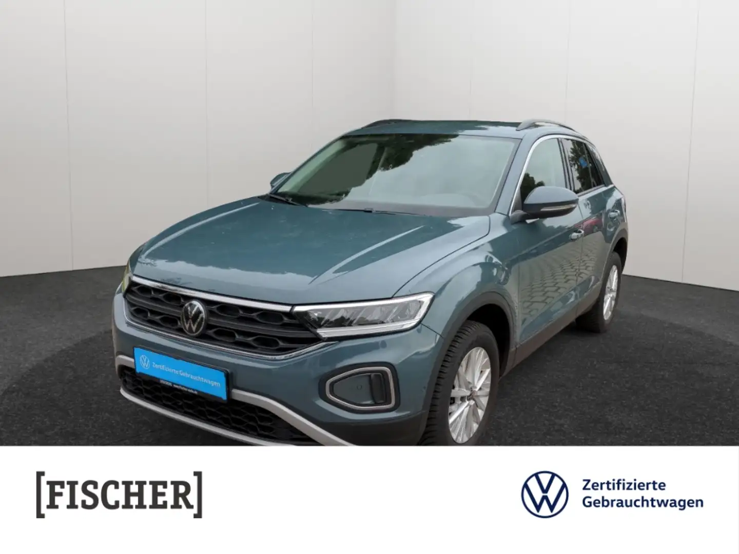 Volkswagen T-Roc 1.0TSI Life LED Navi SHZ Carplay PDC vorn & hinten Blau - 1