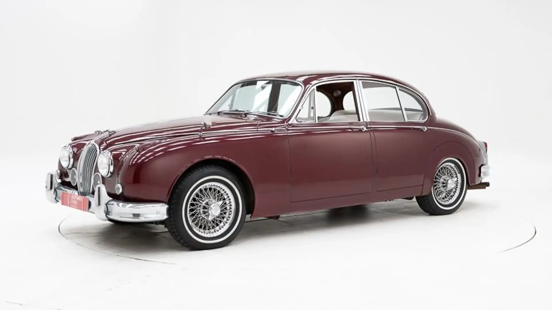 Jaguar MK II '60 CH03bw Rouge - 1
