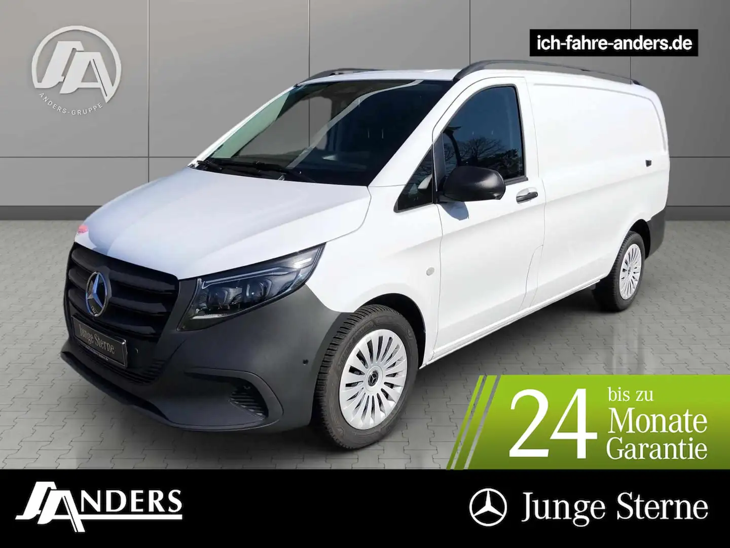 Mercedes-Benz Vito 116 Kasten Multibeam*Dist*9G*AHK*Navi*360° Weiß - 1