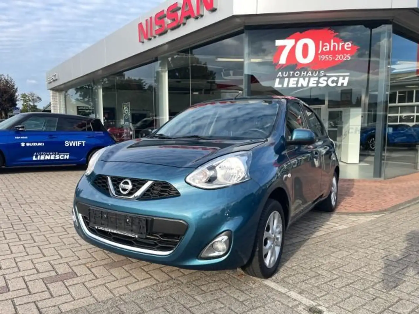 Nissan Micra 1.2 Acenta 1. Hand! Allwetter Blau - 2