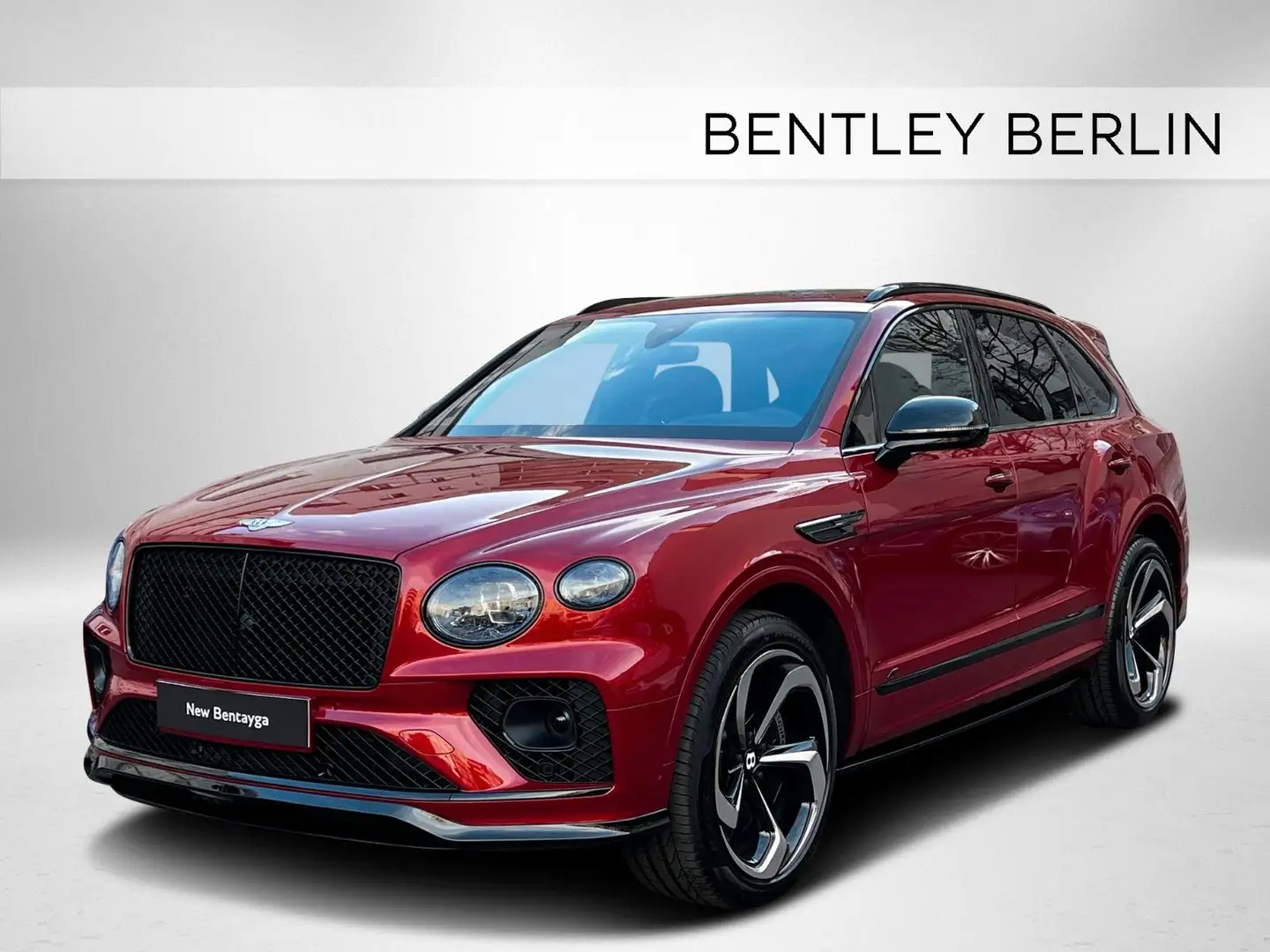Bentley Bentayga S V8  - STONE VENEER - BENTLEY BERLIN - Czerwony - 1