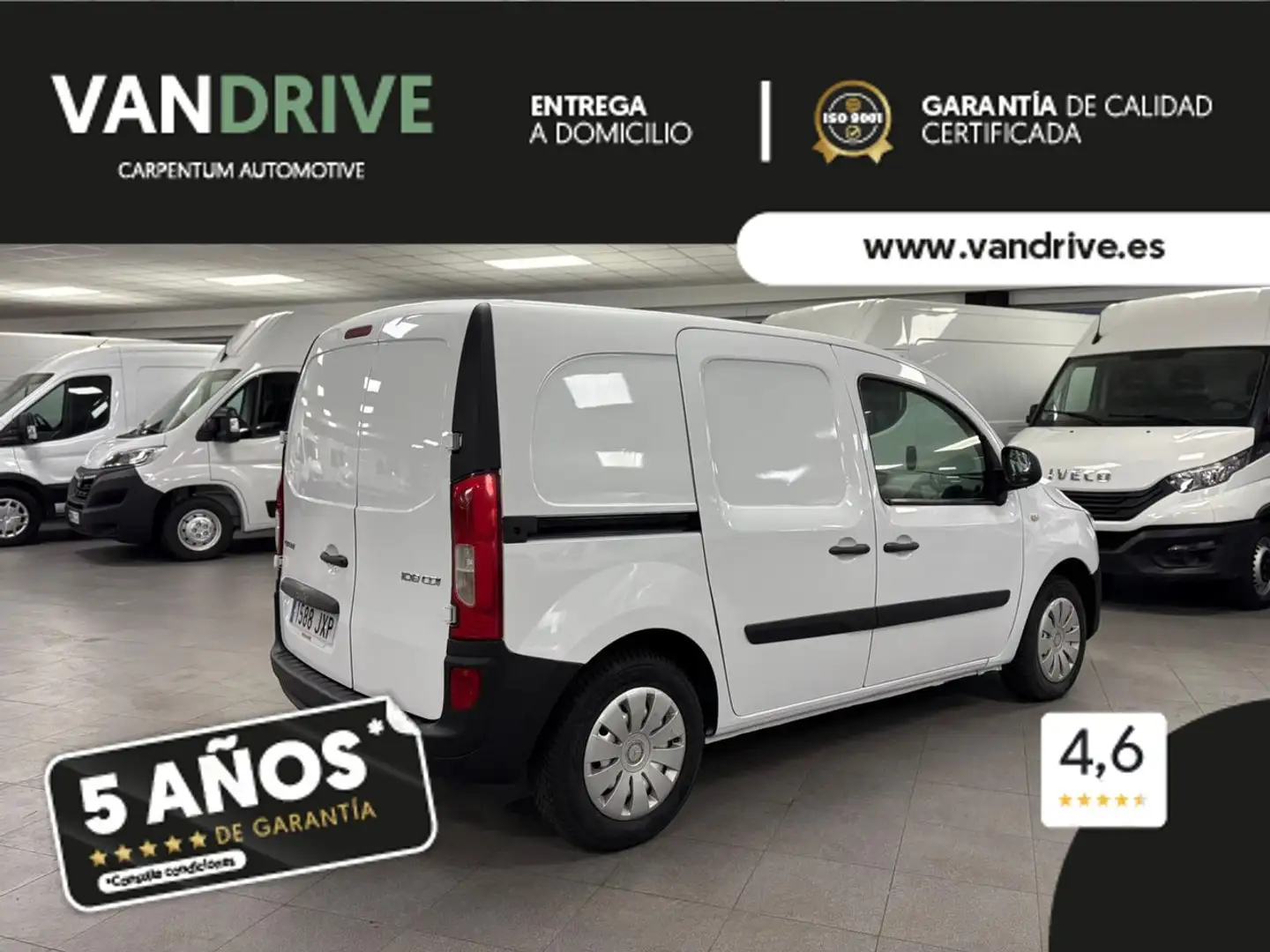Mercedes-Benz Citan N1 Furgón 111CDI BE Largo Blanco - 2