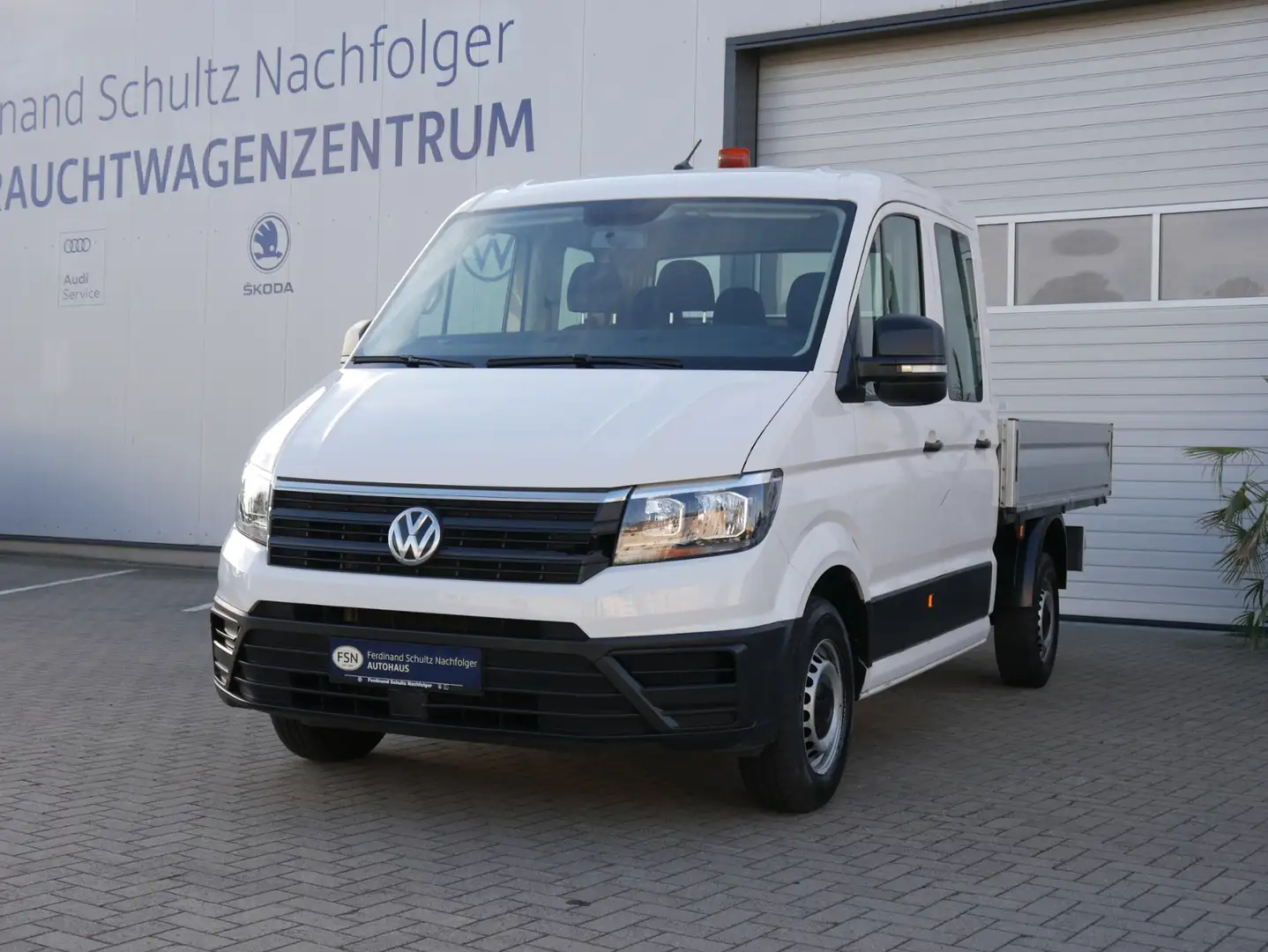Volkswagen Crafter 2.0 TDI Pritsche DOKA L2 FWD CLIMATIC ELEKTR.-FEN Weiß - 2