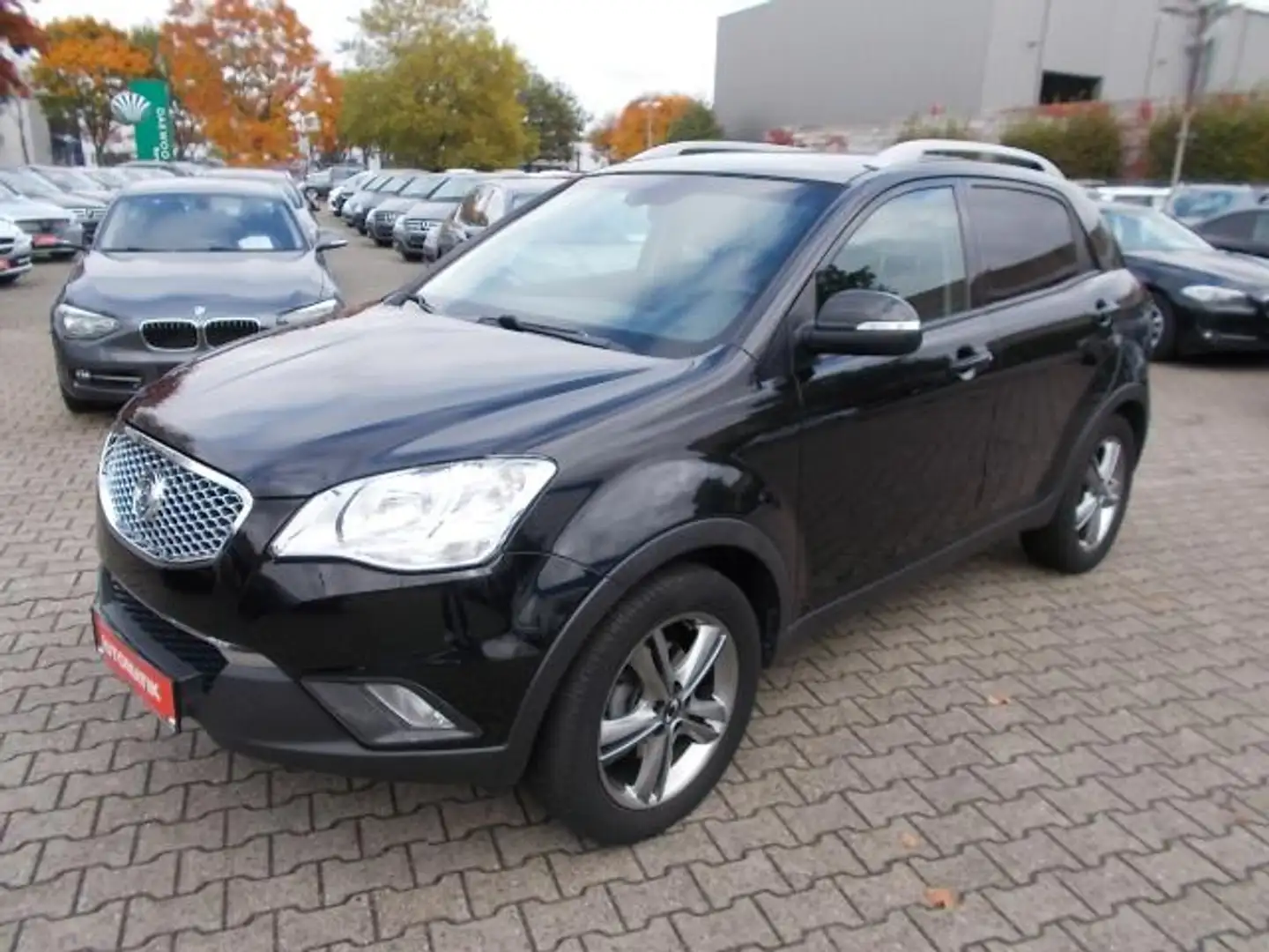 SsangYong Korando 2.0TD 4WD Sapphire AHK Leder Allwetter Schwarz - 1