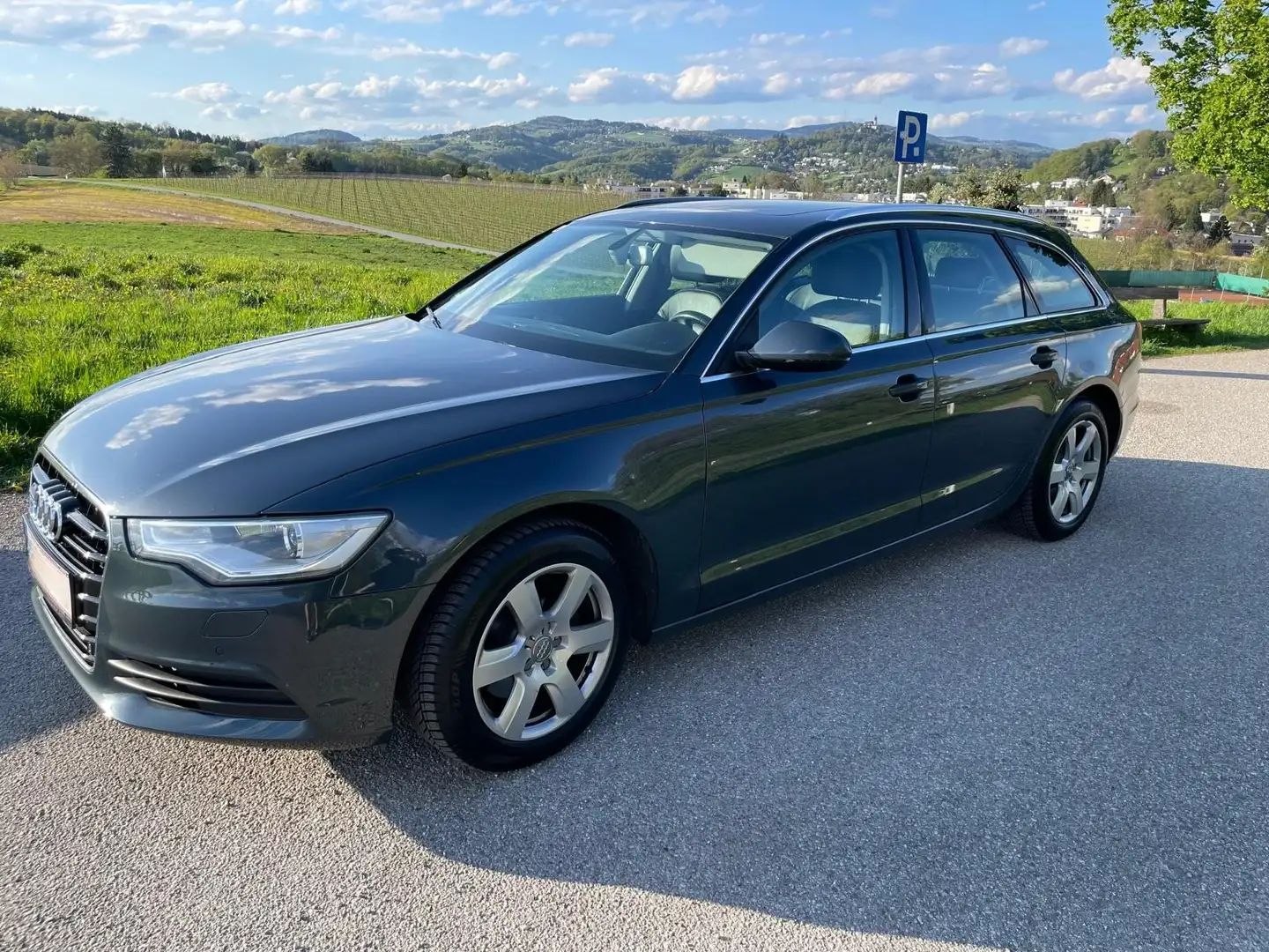 Audi A6 A6 Avant 3,0 TDI quattro Daylight S-tronic | PANO | VOLL-Leder | Kamera | NAVI | viele NEUTEILE | Sehr gepflegter Zustand Blau - 1