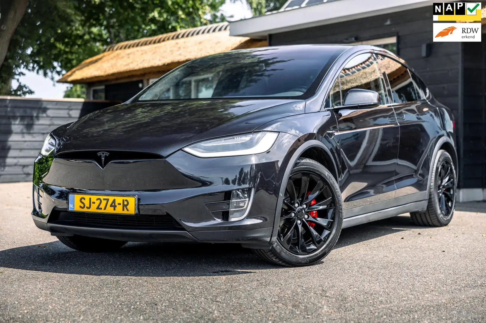 Tesla Model X 100D 6p. I Autopilot I Leder I inruil mogelijk I Fekete - 1