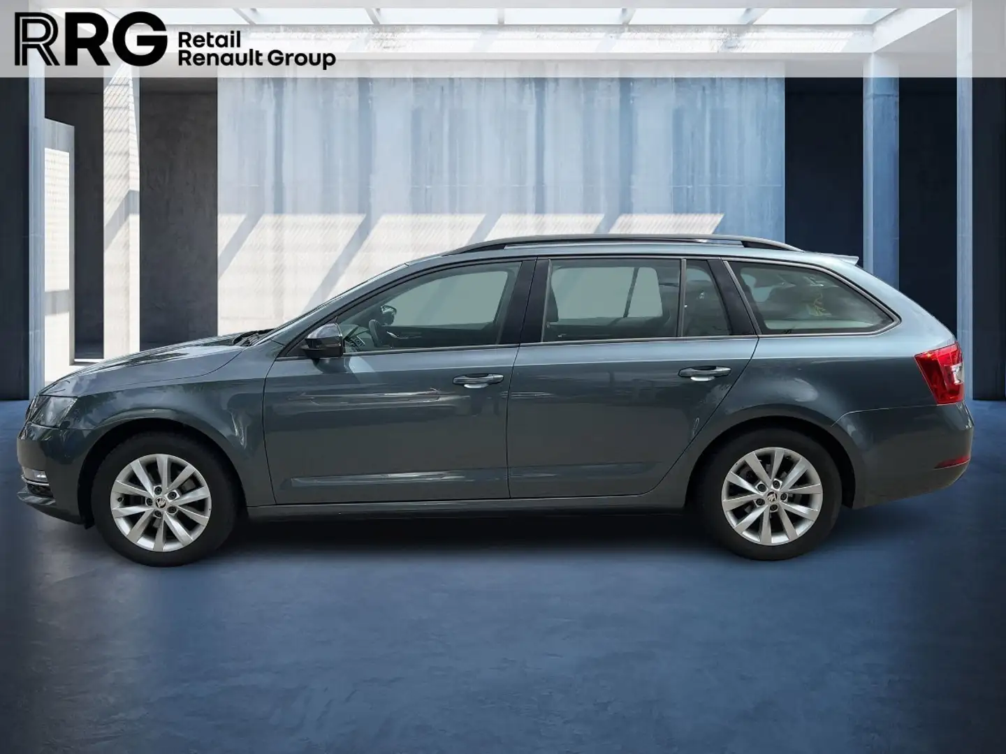 Skoda Octavia 1.5 TSI G-TEC Combi Style AHK SHZ PDC Navi Grigio - 2