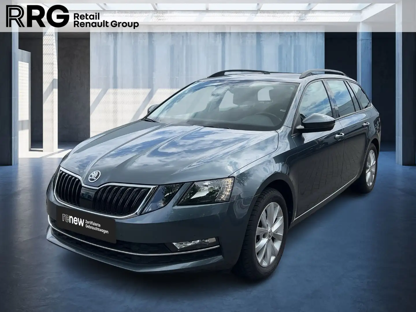 Skoda Octavia 1.5 TSI G-TEC Combi Style AHK SHZ PDC Navi Grigio - 1