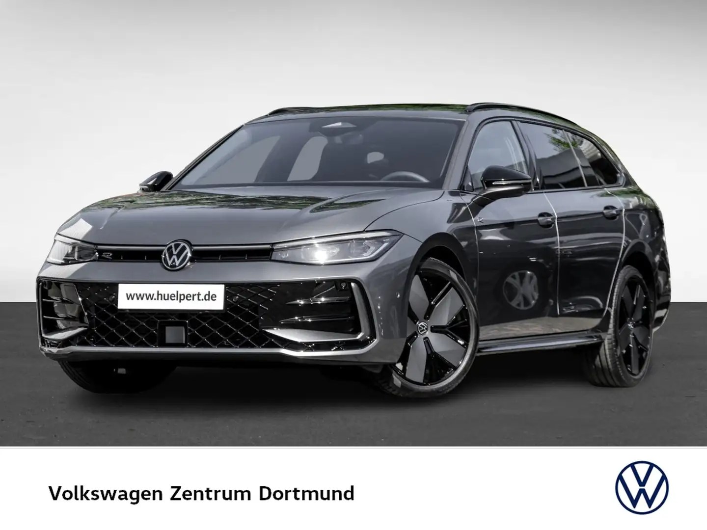 Volkswagen Passat Variant 2.0 TDI R-LINE DSG PANO AHK LM19 BLACKSTYLE Gris - 1