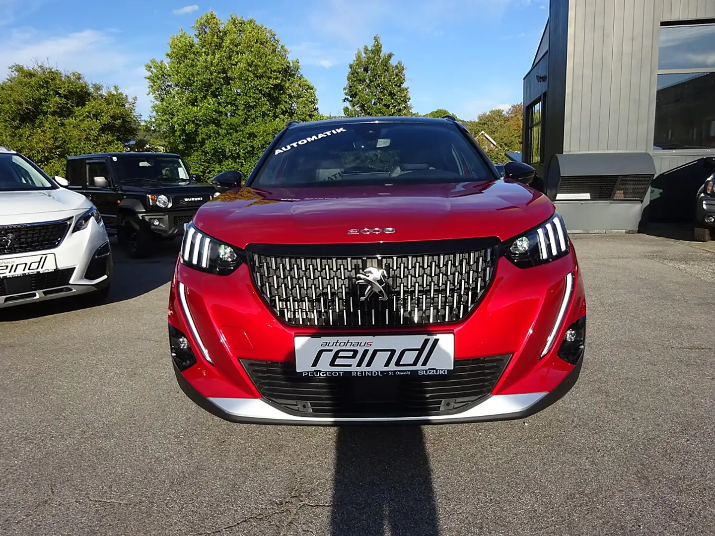 Peugeot 2008 PureTech 130 S&S GT EAT8, 1.Besitz, LED-Scheinw... Rot - 2