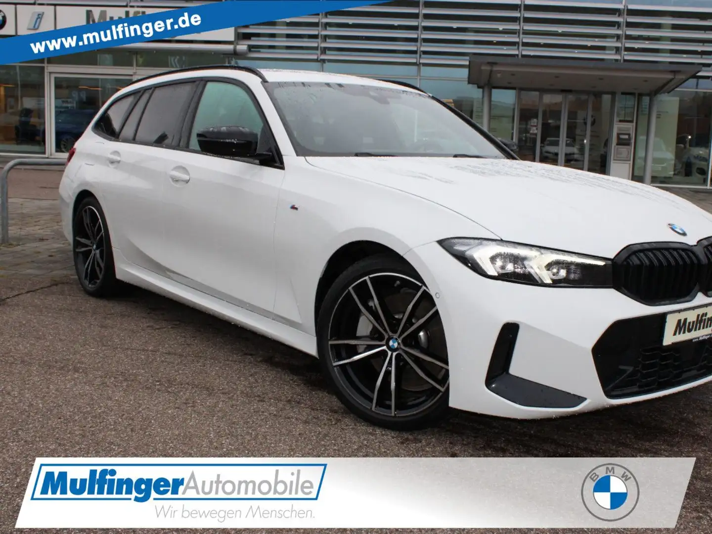 BMW 330 d T. xDr. M Sport LCI Widscreen ACC Kamera Navi Weiß - 1