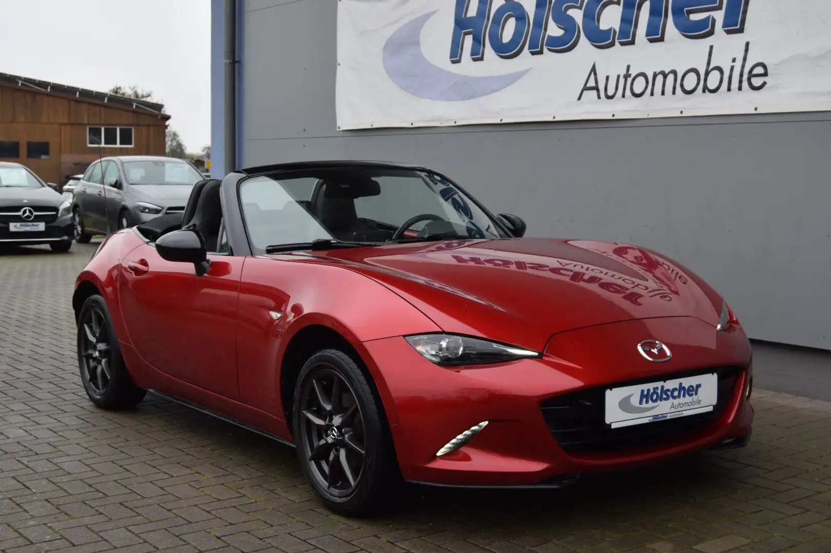 Mazda MX-5 Sports-Line,Navi,Leder,Sitzh,LED,,,, Rot - 1