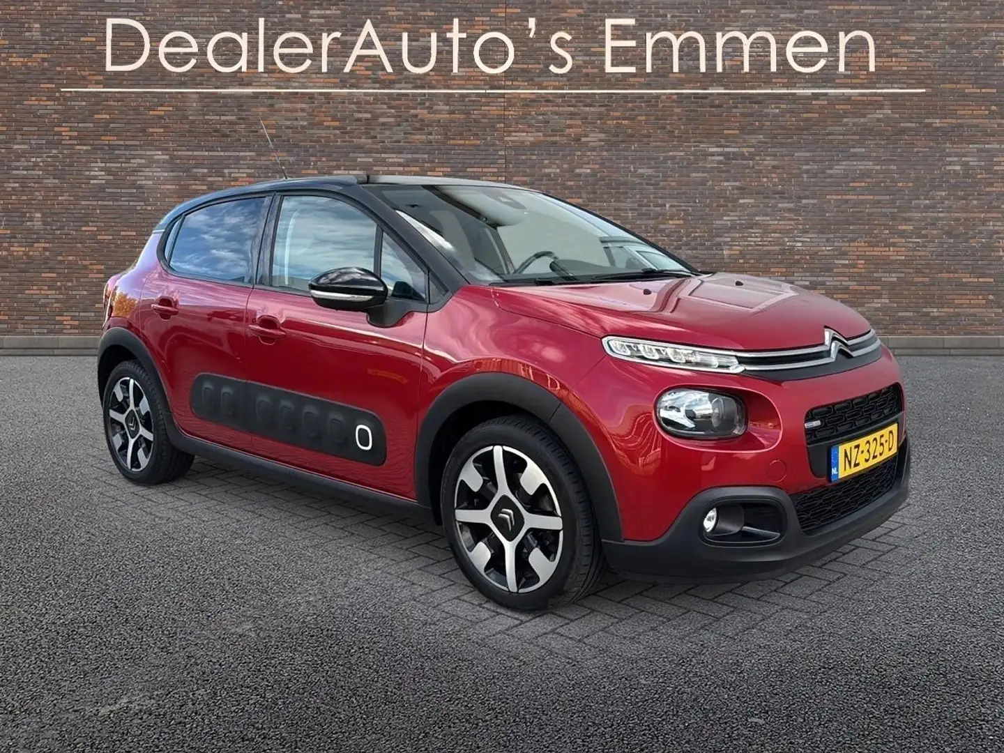 Citroen C3 1.2 110PK ECC LMV NAVIGATIE CRUISE Rosso - 1