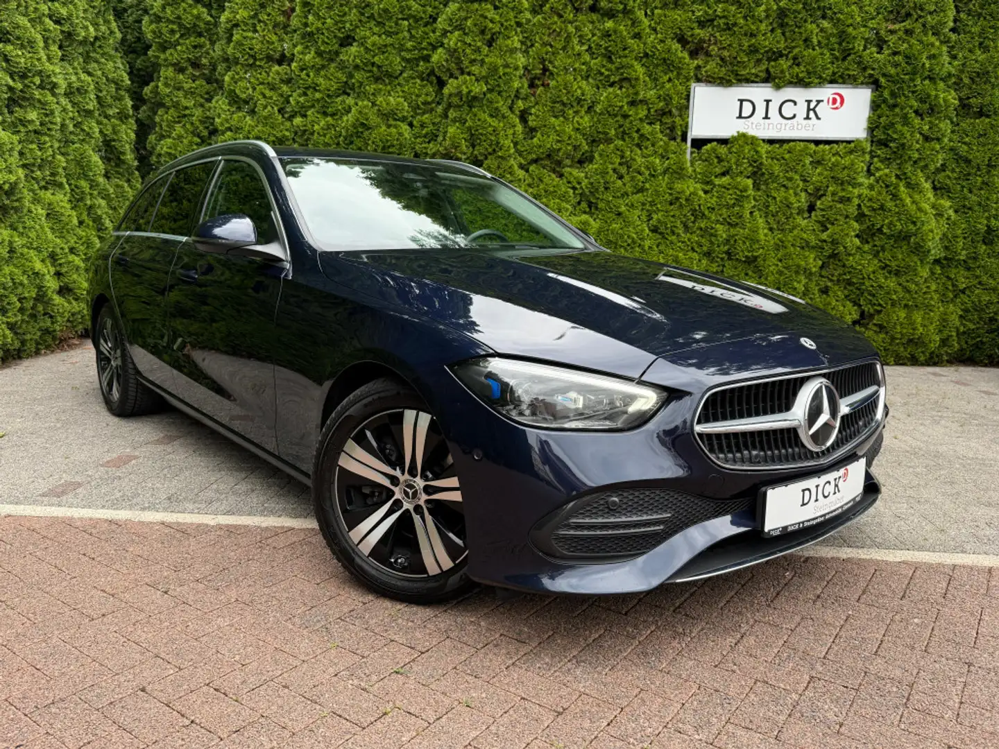 Mercedes-Benz C 220 d T 9G Avantgarde LED+T-LEDER+KAM+MBUX+SHZ Blauw - 1