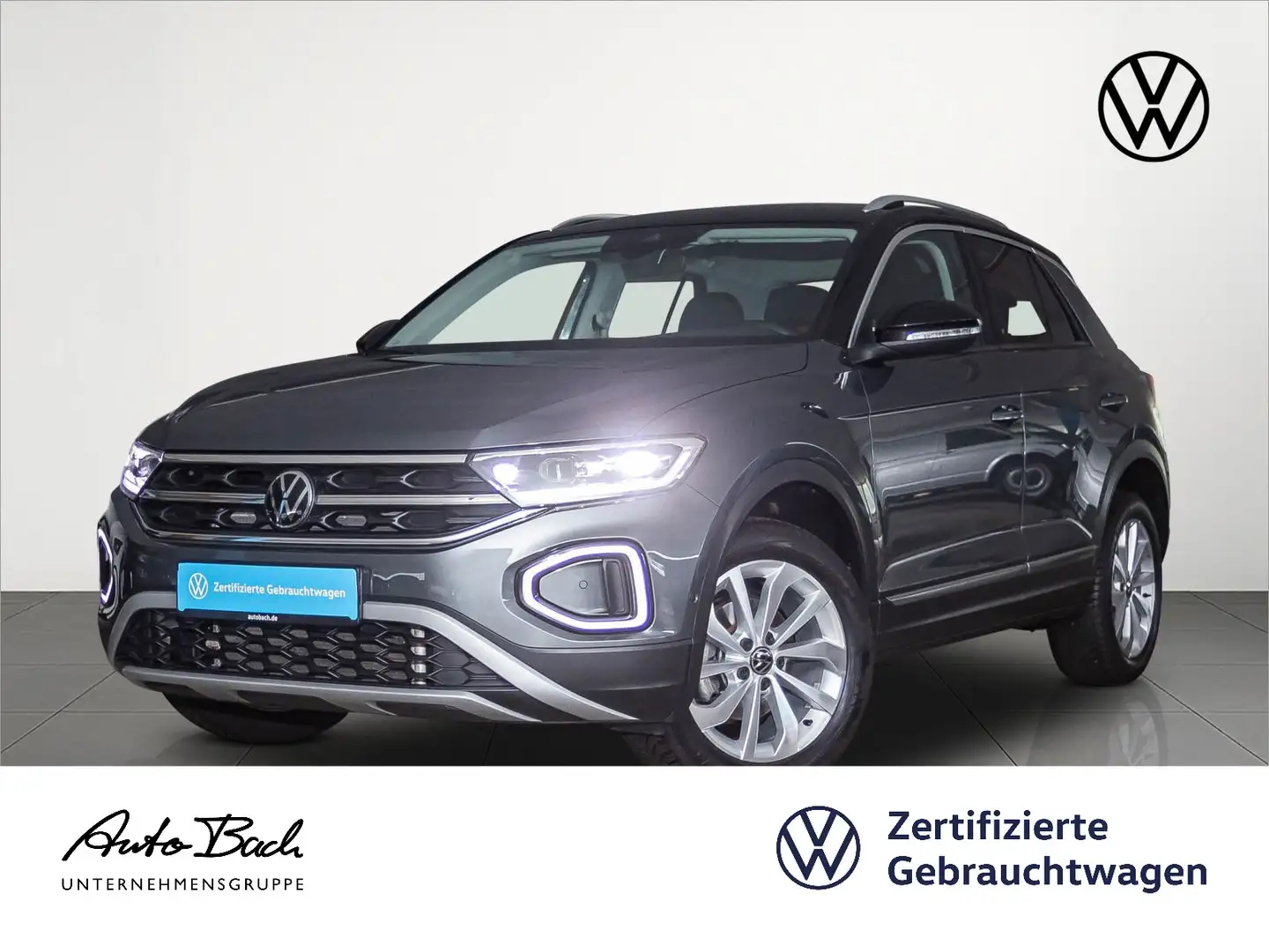 Volkswagen T-Roc T-ROC 1.5 TSI DSG Style, Digital Cockpit Pro, LE Grau - 1