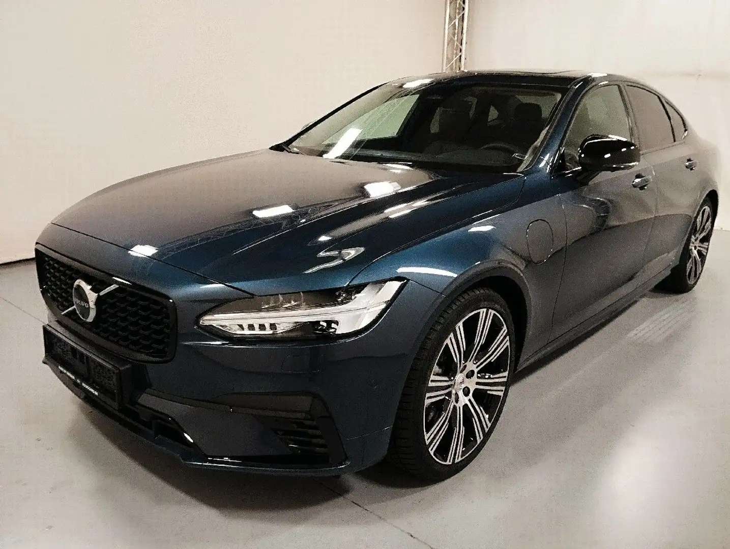 Volvo S90 T8 Plus Dark Recharge Plug-In Hybrid AWD Bleu - 1
