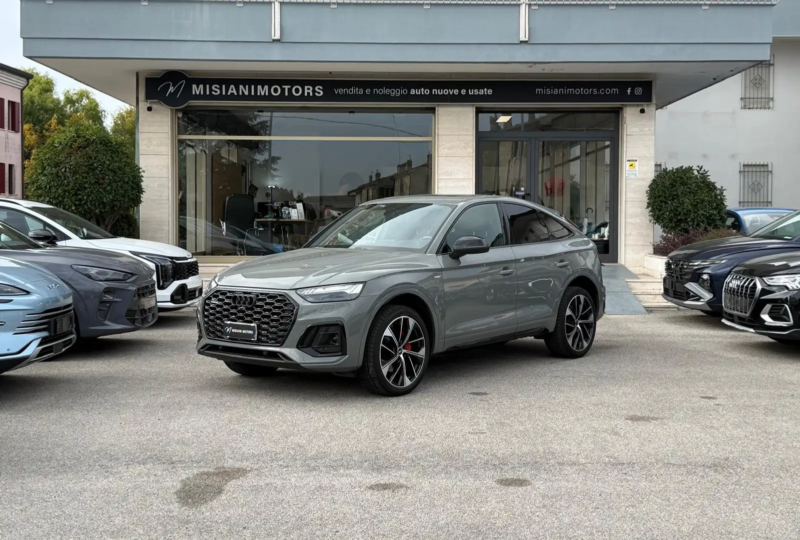 Audi Q5 Q5 SPB 40 TDI quattro S tronic S line plus Mhev Grau - 2