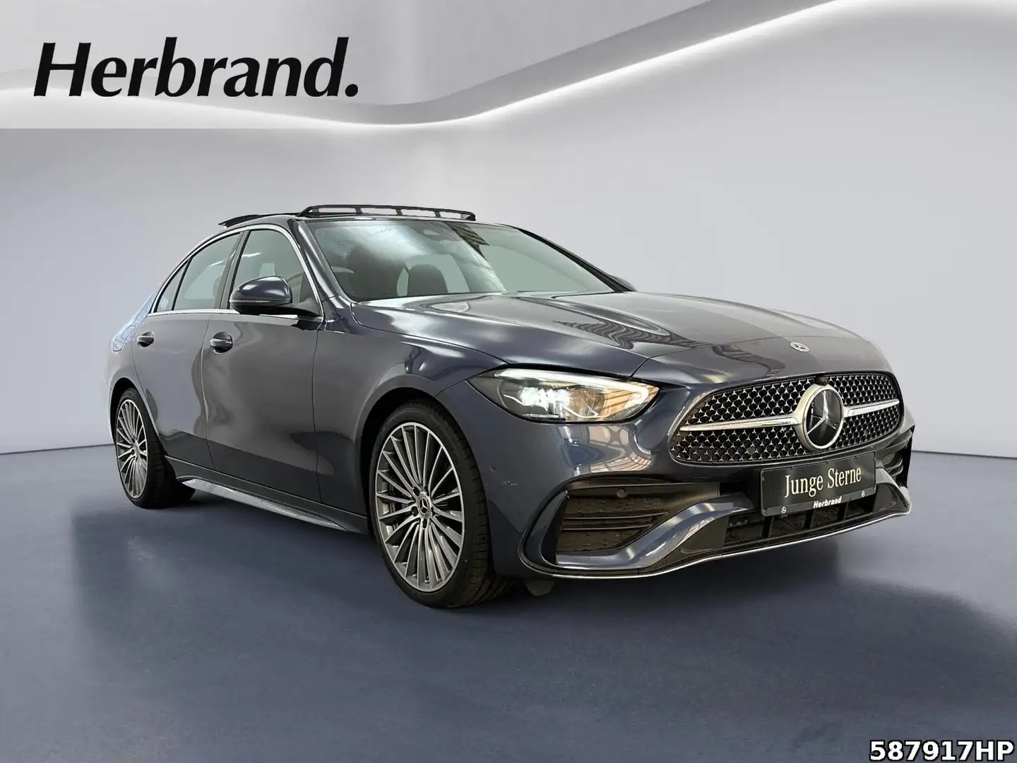 Mercedes-Benz C 300 d AMG *Pano AHK DISTRONIC 19"LM Ambiente Blau - 2