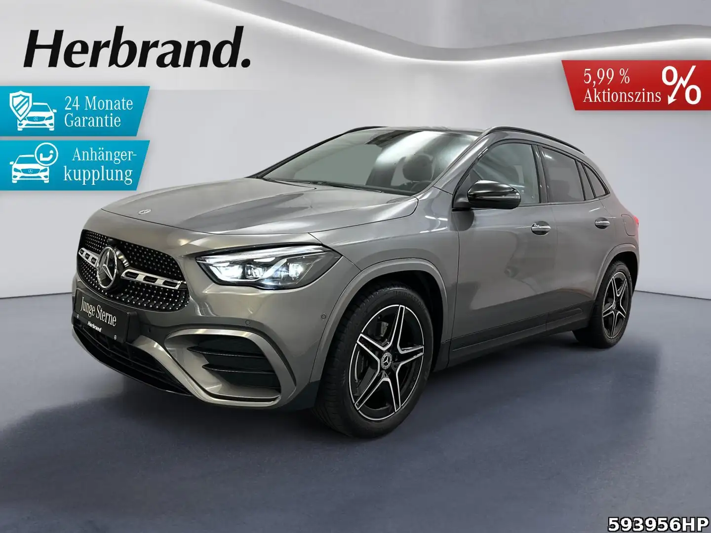 Mercedes-Benz GLA 200 d AMG AHK Kamera CarPlay Grau - 1