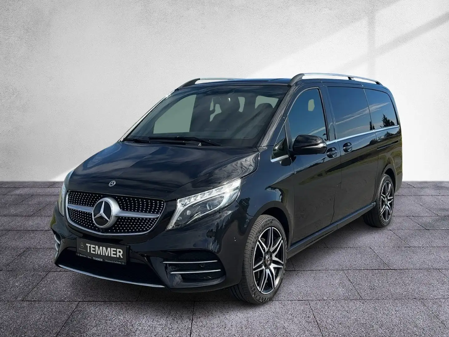 Mercedes-Benz V 300 d lang Av 4 Matic NP: 112.594 LED AHV DISTR Schwarz - 2