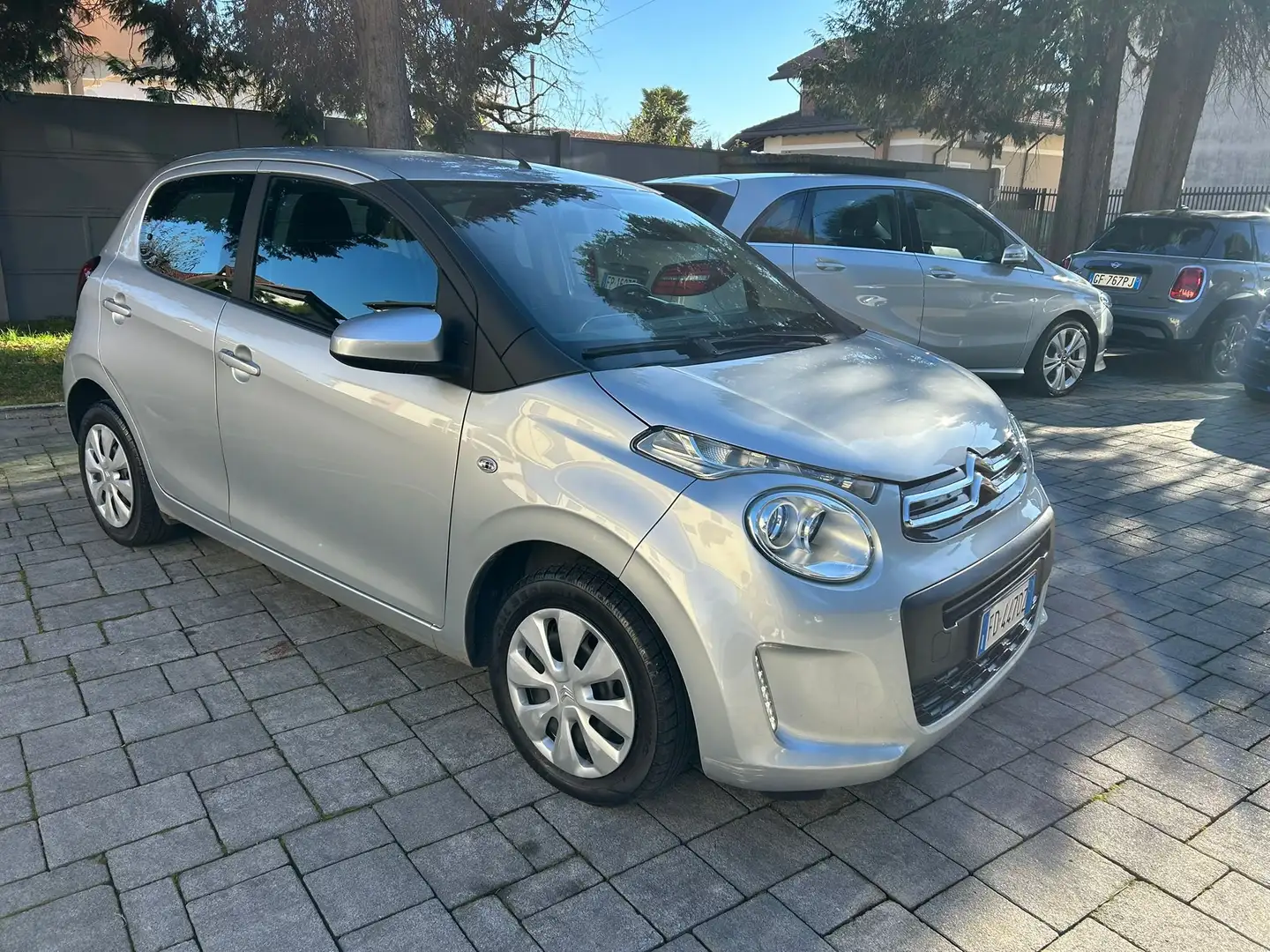 Citroen C1 C1 5p 1.0 E6 AUTOMATICA promo finanziamento Gris - 2