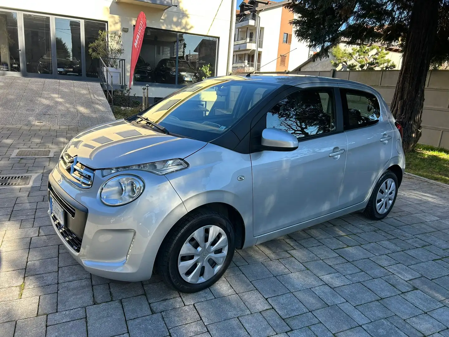 Citroen C1 C1 5p 1.0 E6 AUTOMATICA promo finanziamento Gris - 1