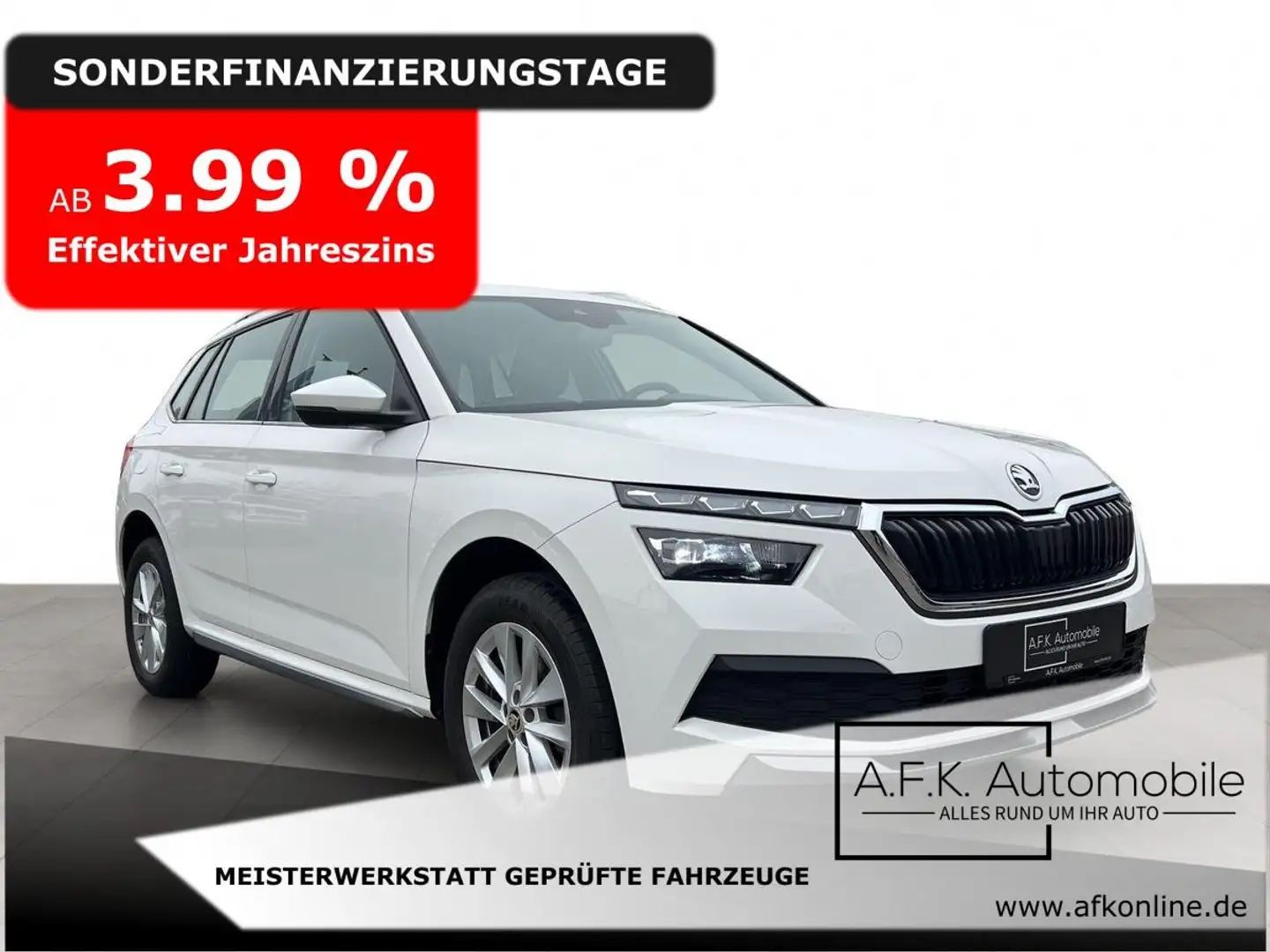 Skoda Kamiq 1.0 TSI | STYLE | SHZ | KLIMAAUTOMATIK | Weiß - 1
