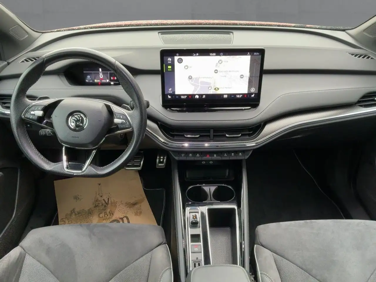 Skoda Enyaq iV 80x Sportline LEDER+NAV+AHK+PANO+CANTON, миниатюра 9