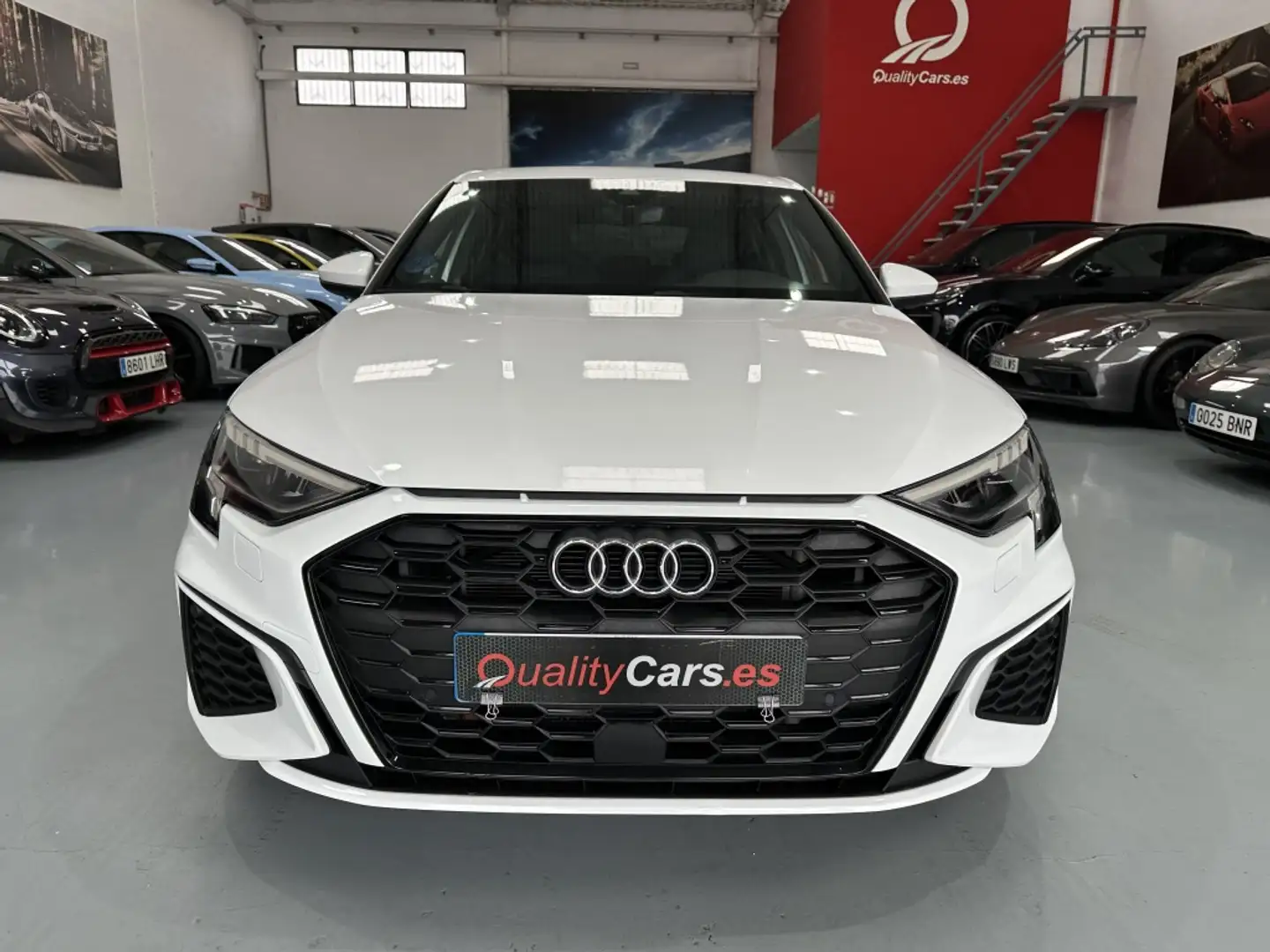 Audi A3 SB 45 TFSIe Competition Black line edition S troni Blanco - 2