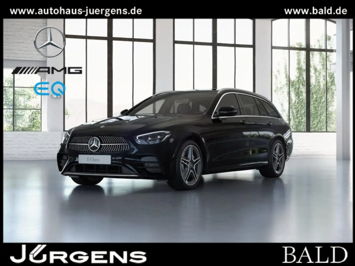 Mercedes-Benz E 300 e T-Modell AMG-Sport+Distr+Ambiente+Cam Noir - 1