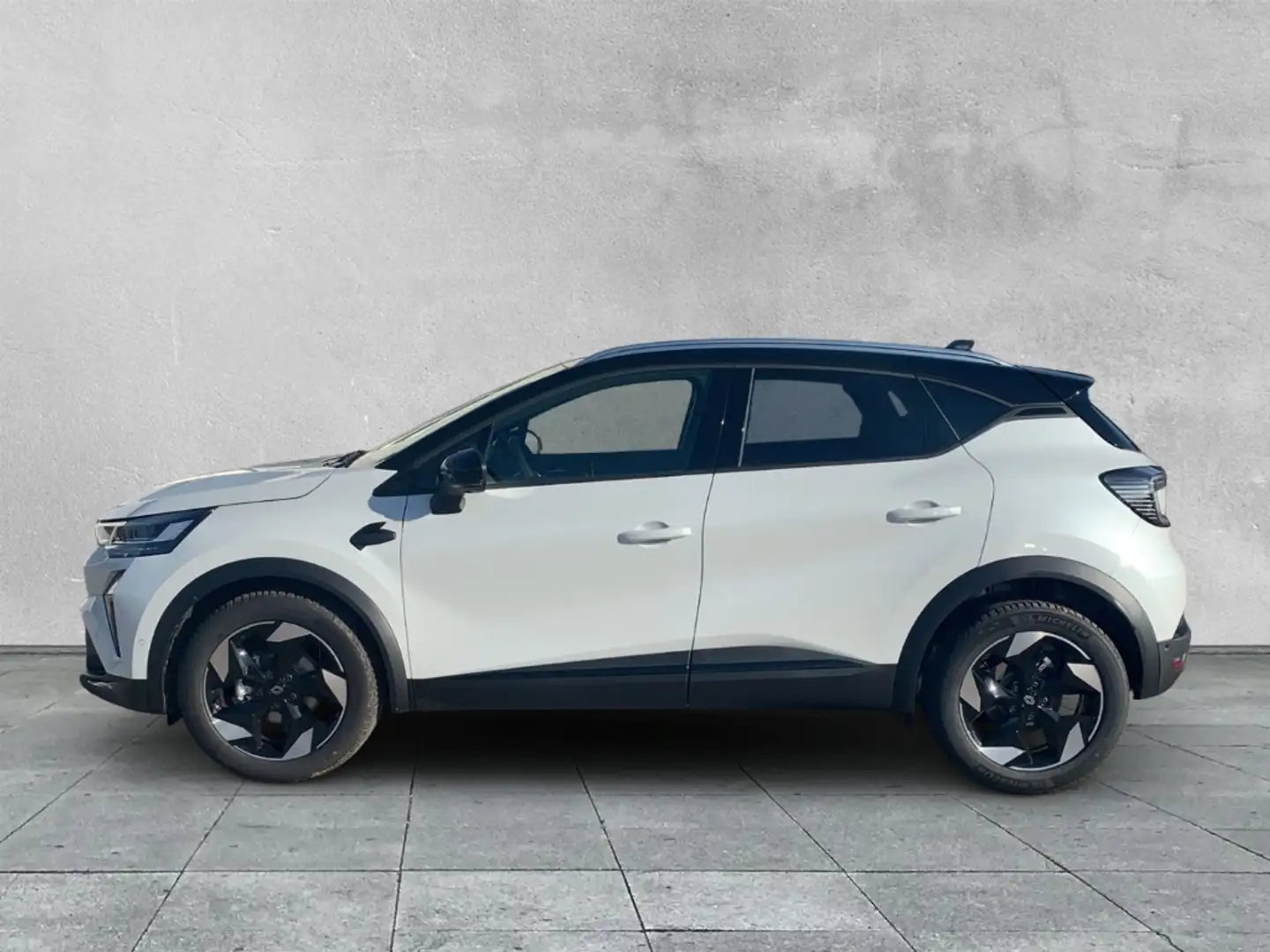 Renault Captur Techno Mild Hybrid 160 EDC NAVI+KLIMA+SHZ Weiß - 2