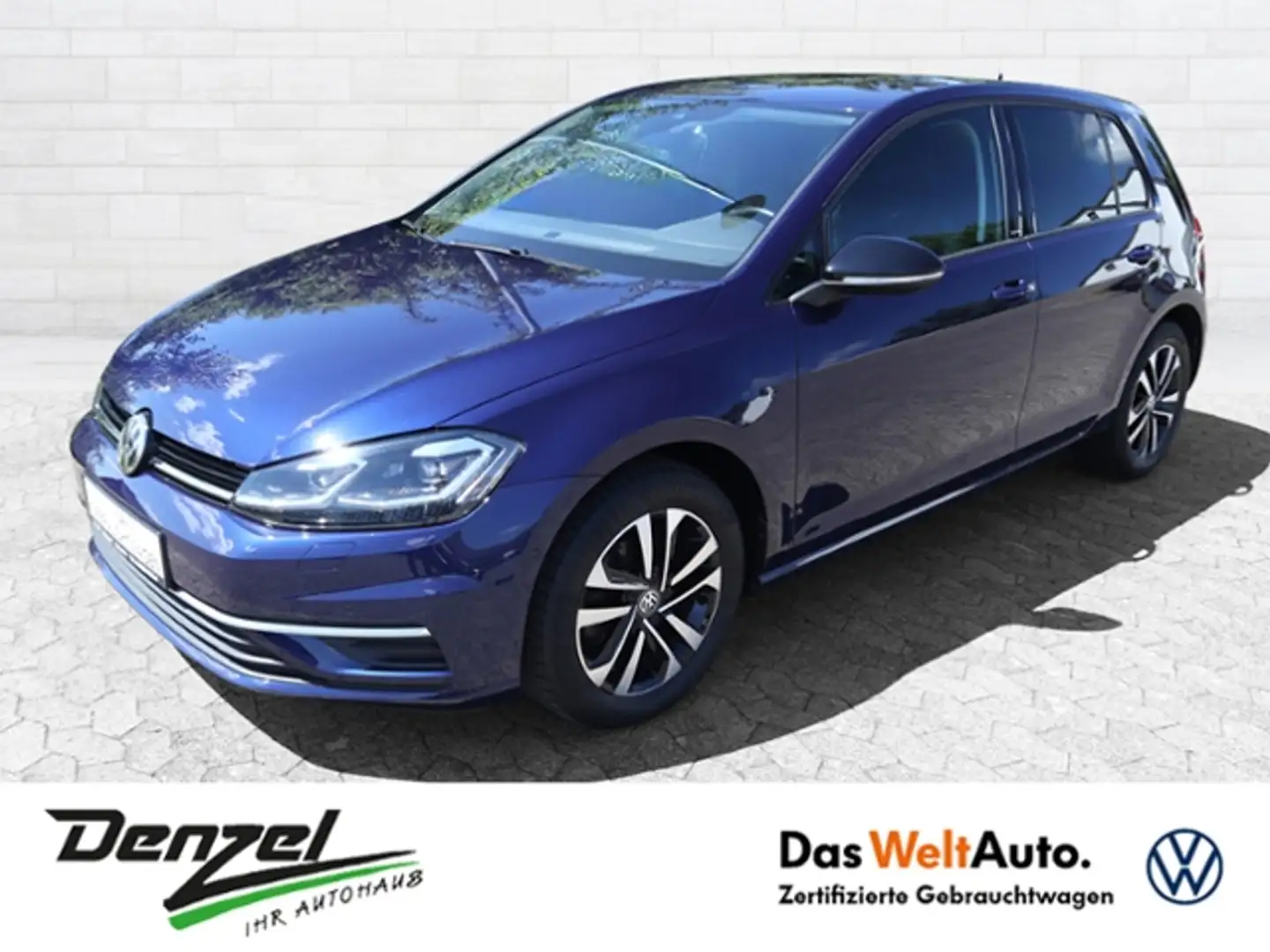 Volkswagen Golf VII "IQ.DRIVE" 1.0 TSI ACC/NAV/KAMERA Bleu - 2