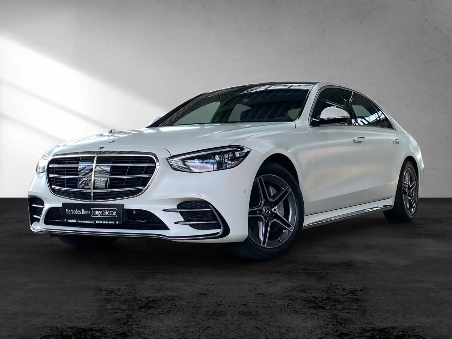 Mercedes-Benz S 450 S 450 d 4M Lang AMG L. HUD 360° ENERGIZING MAGNO Blanc - 2