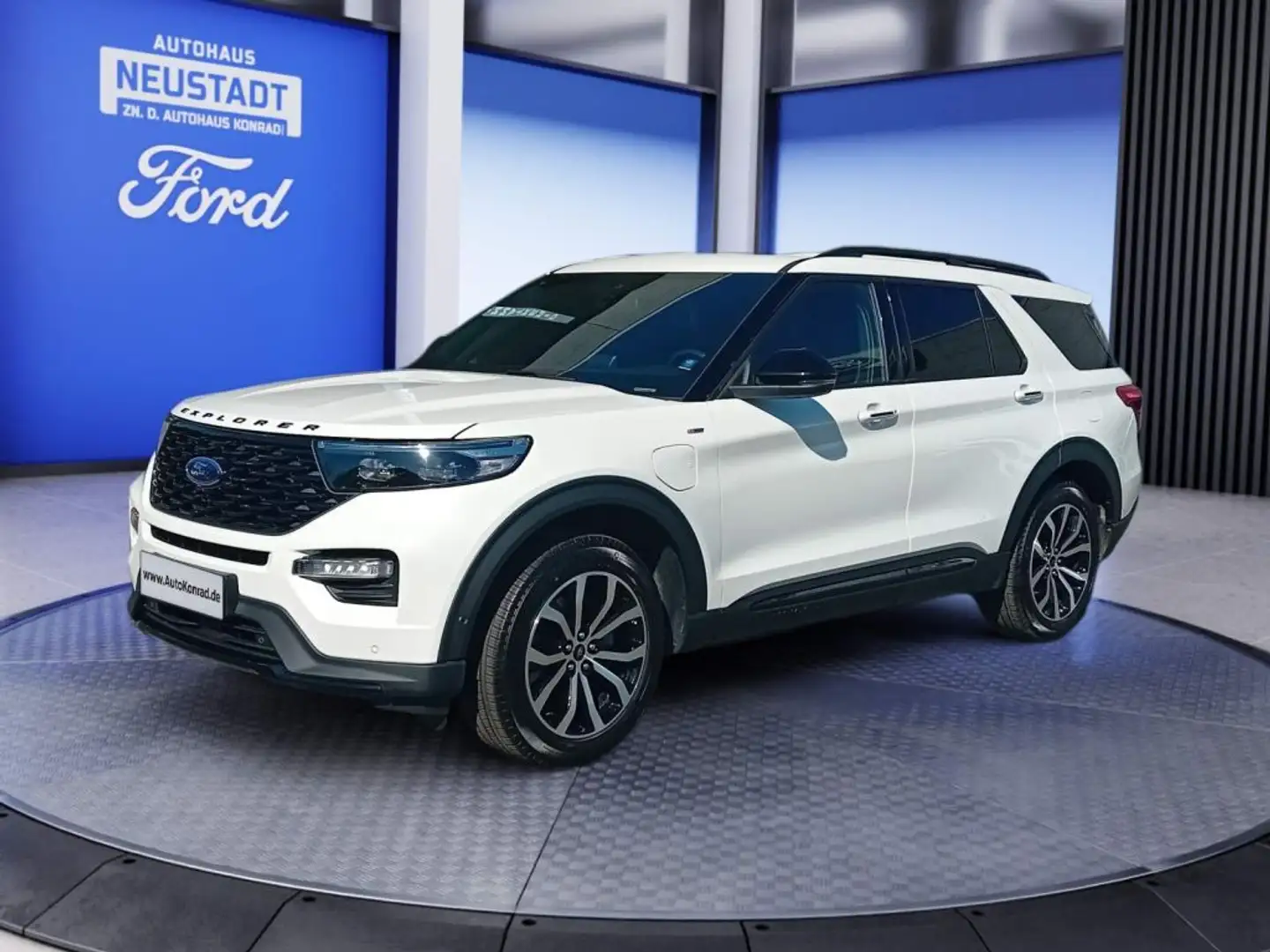 Ford Explorer EcoBoost Plug-in Hybrid ST-LINE *AHK* Wit - 1