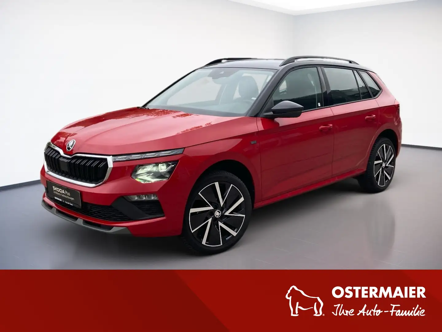 Skoda Kamiq SELECTION 1.0TSI 116PS AHK.KAMERA.GRA.LED.SHZ.DAB+ Rot - 1