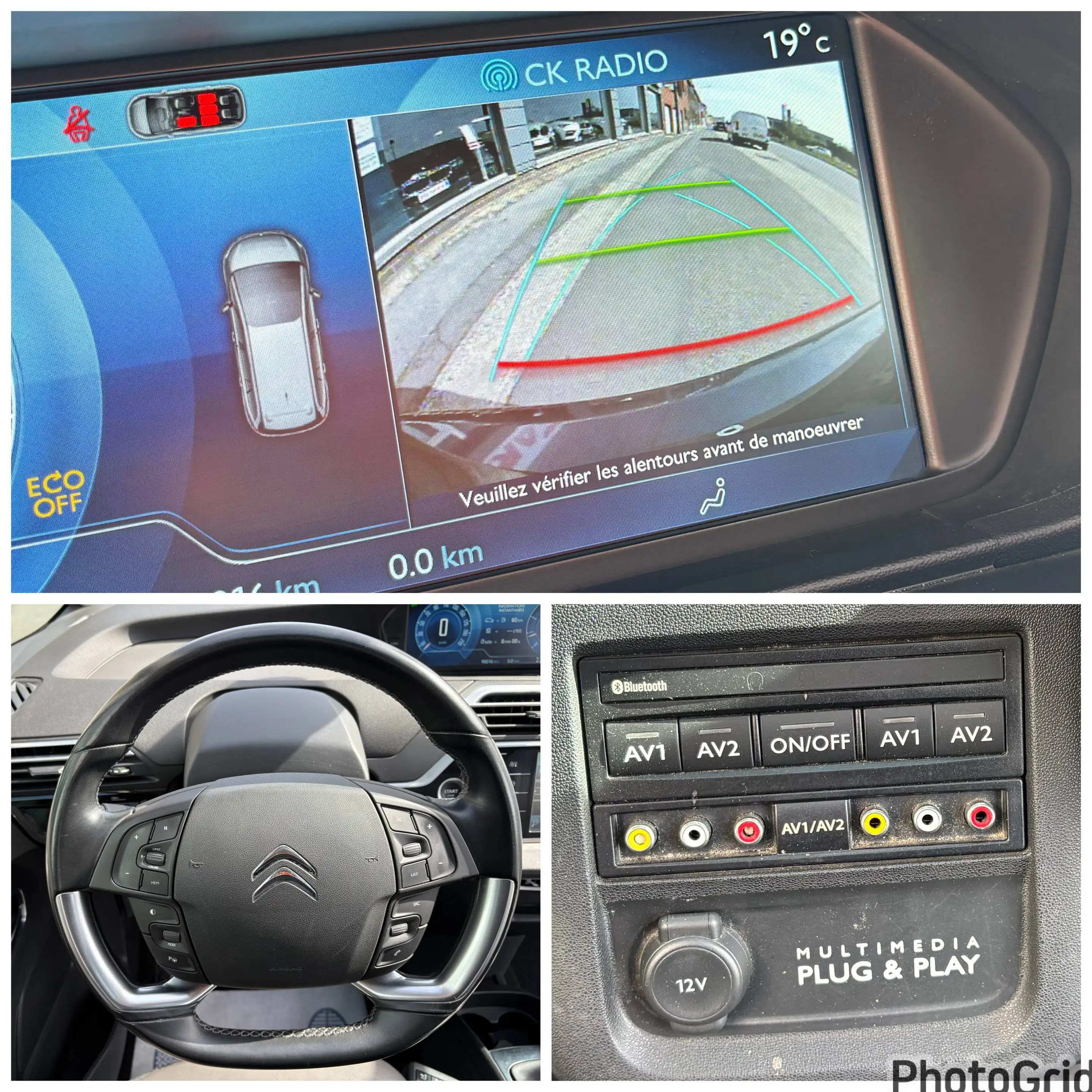 Citroen Grand C4 Picasso 1.2 Essence Exclusive 7 Places -90.016km- CAMERA GPS 131CV — photo 11