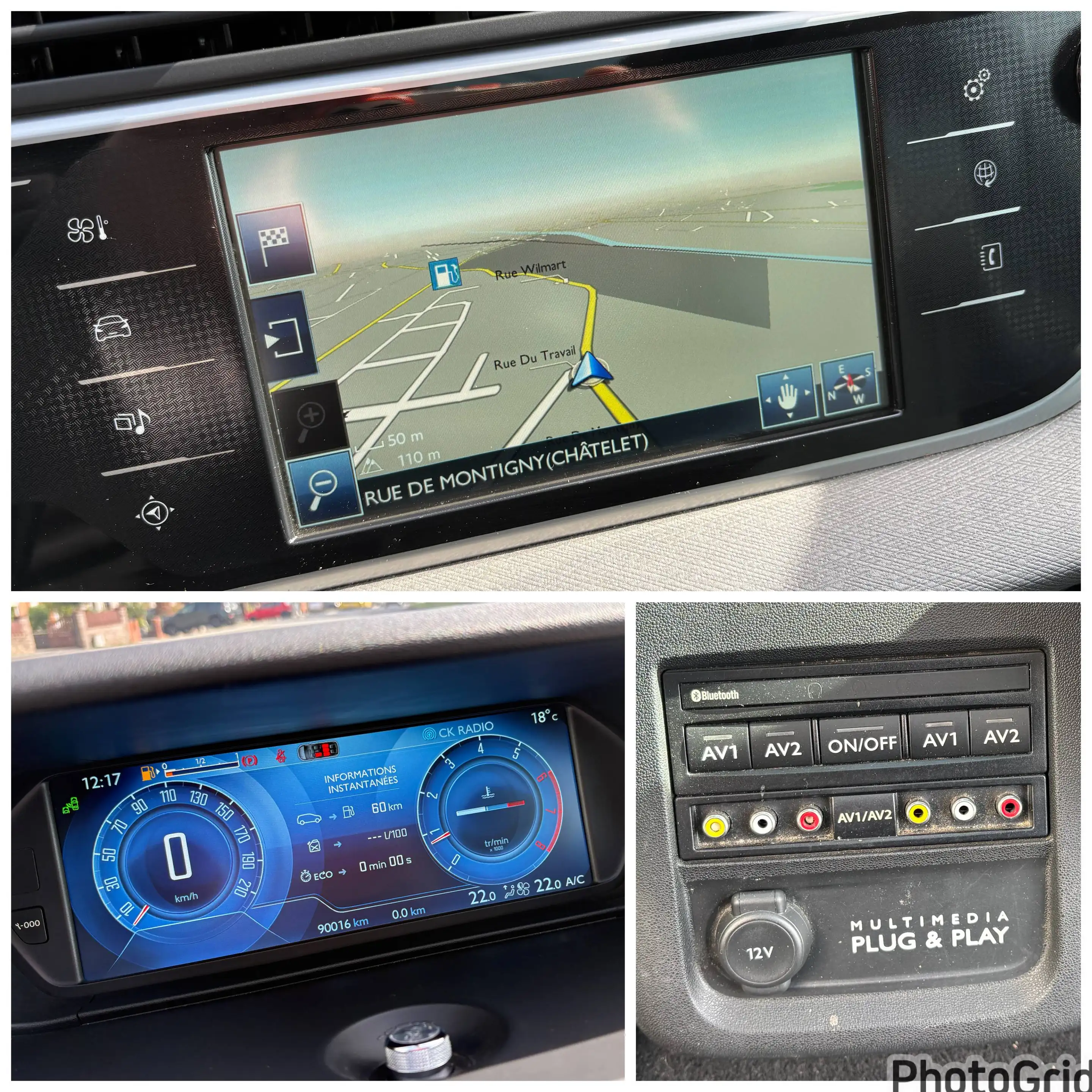 Citroen Grand C4 Picasso 1.2 Essence Exclusive 7 Places -90.016km- CAMERA GPS 131CV — photo 12