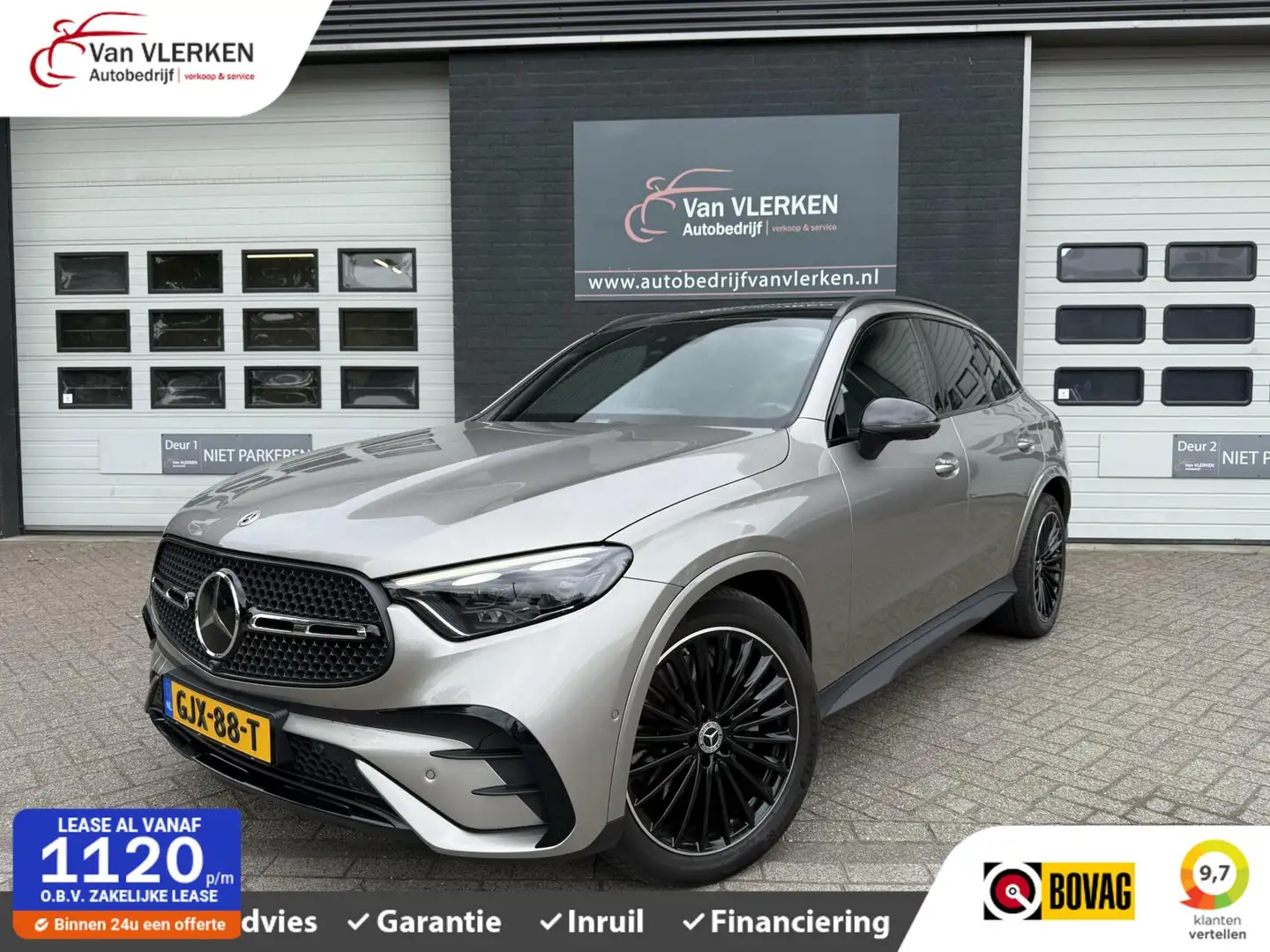 Mercedes-Benz GLC 400 400e 4MATIC AMG Line ACHTERAS BESTURING /LUCHTVERI Grau - 1