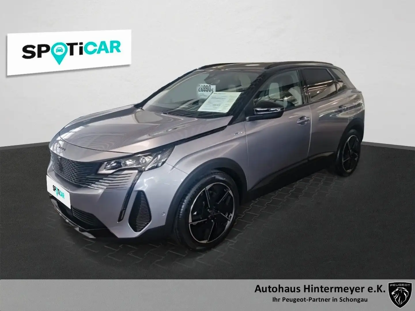 Peugeot 3008 Hybrid 225 GT Pack Silber - 1