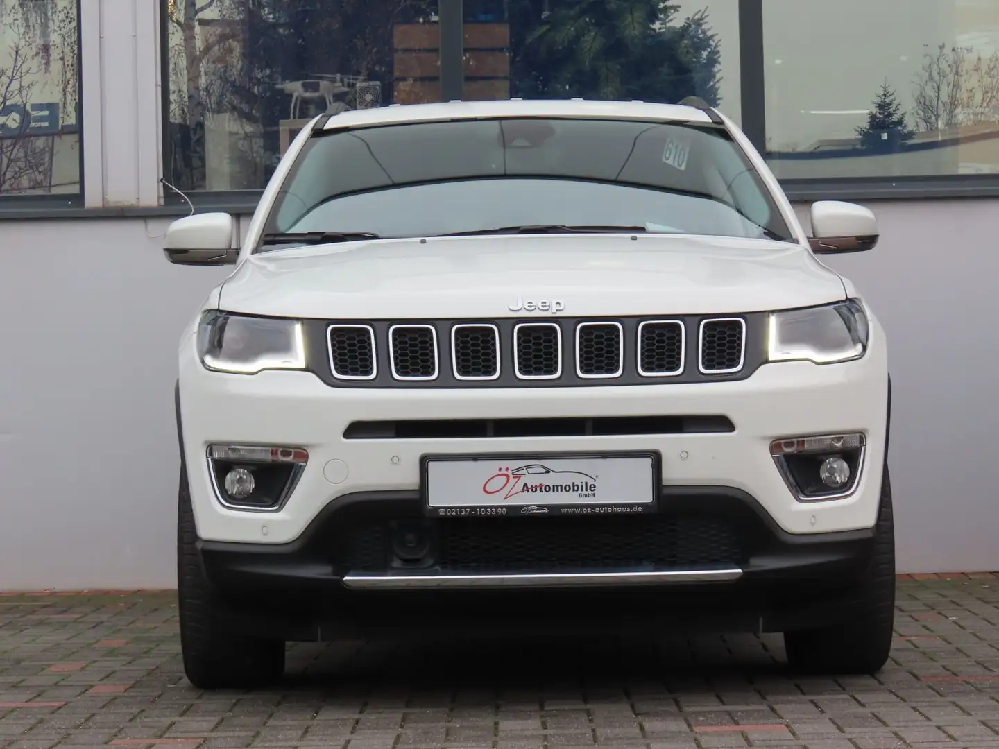 Jeep Compass 1.3 T-GDI I4 Autom. Leder PDC Kamera Blanc - 2