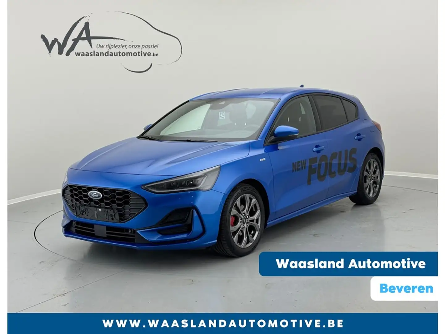 Ford Focus ST-Line X - 1.0i EcoBoost 155pk MHEV - automaat Blauw - 1
