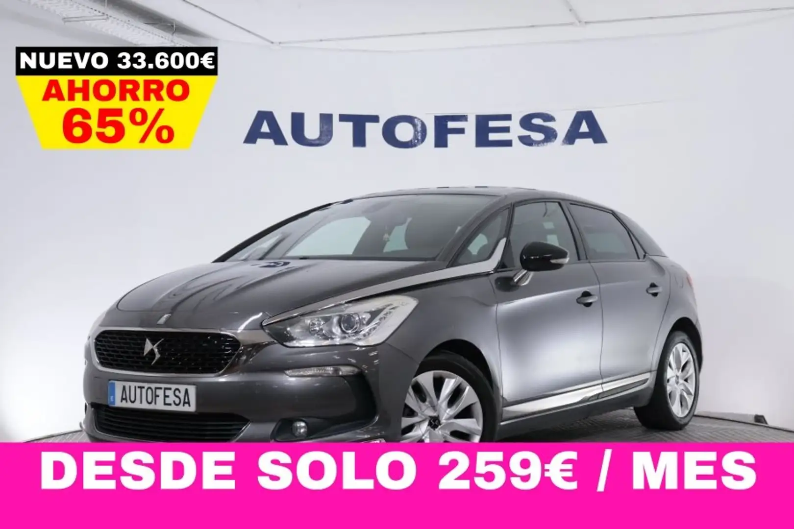 DS Automobiles DS 5 1.6 BLUEHDI AUTO STYLE 120CV 5P # TECHO PANORAMICO - 1